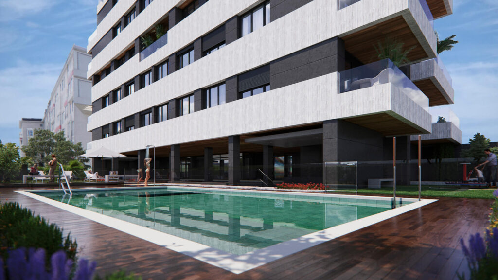 03-vista_interior_piscina_zonas_comunes_luxury_el_pilar_level