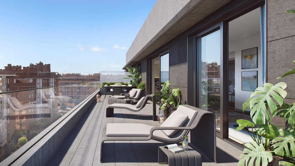 06-vista_interior_terraza_planta6_edificio_luxury_el_pilar_level
